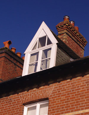 Roof top dormer which would be commented on in a survey